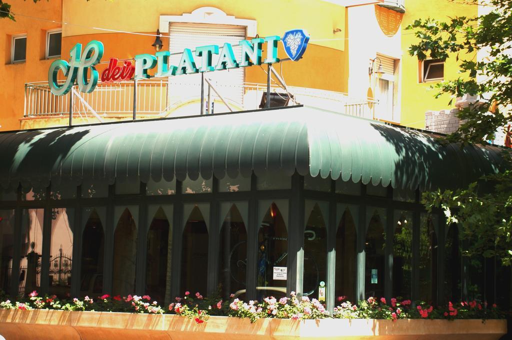 Hotel Dei Platani Rimini Ngoại thất bức ảnh