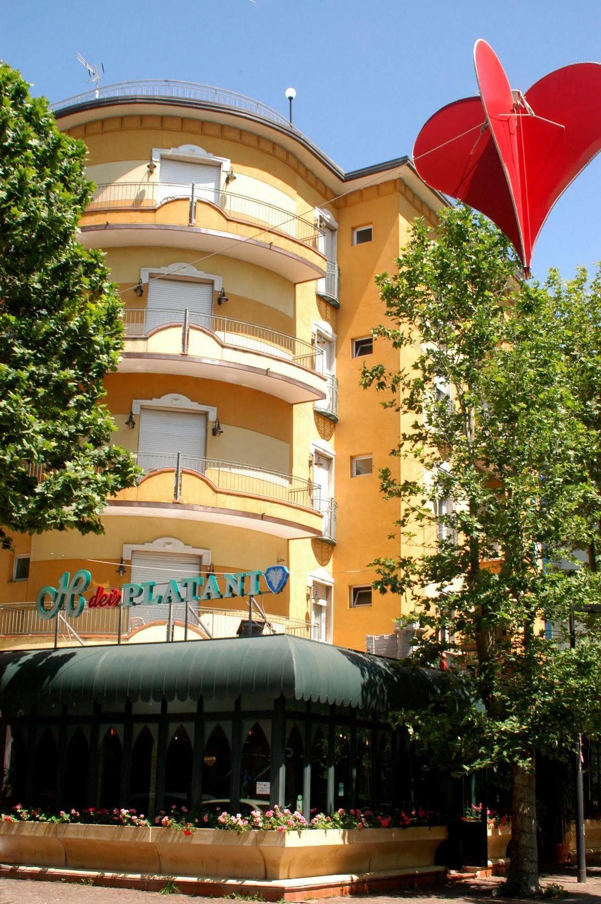 Hotel Dei Platani Rimini Ngoại thất bức ảnh